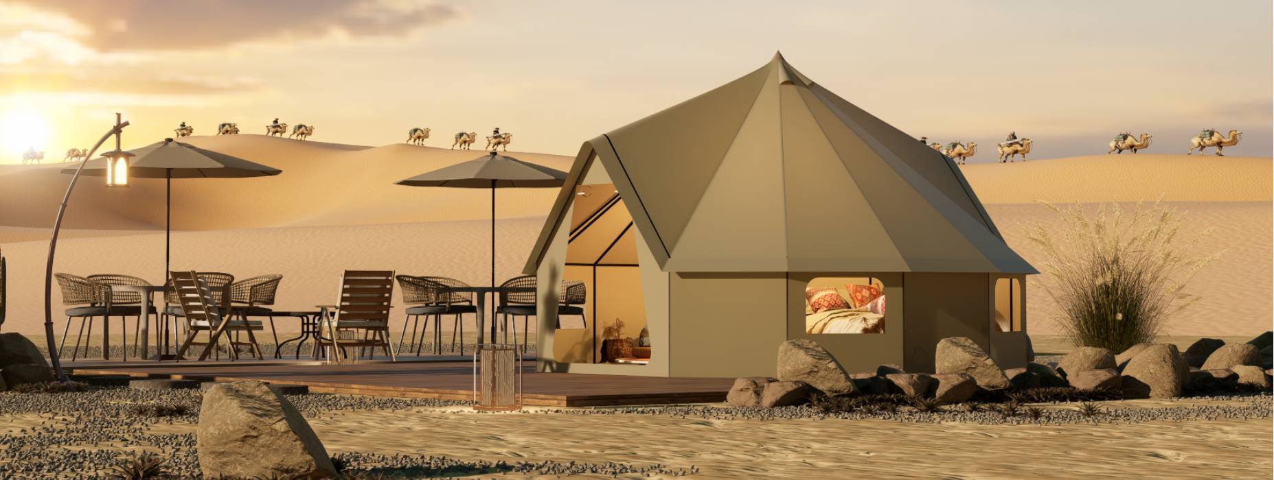 西城区露营酒店帐篷产品